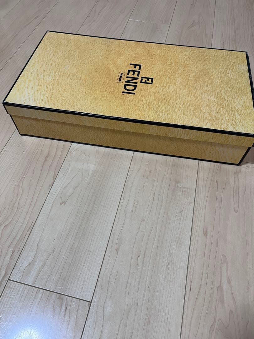 FENDI フェンディ　黒　ブラック　ロングブーツ　6.5