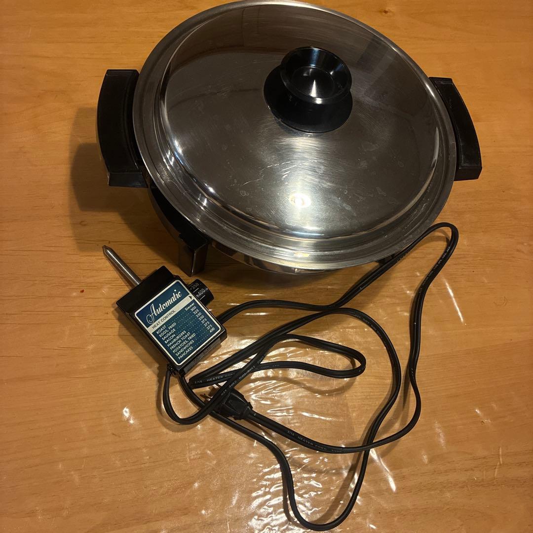 ロイヤルクイーン　電気フライパン　両手鍋　used ロイヤルクィーン