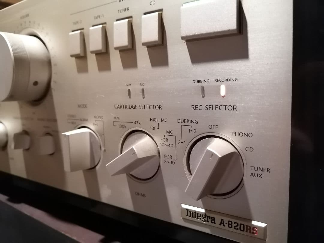 ●値下名機希少ONKYOオンキョープリメインアンプ INTEGRAA-820RS