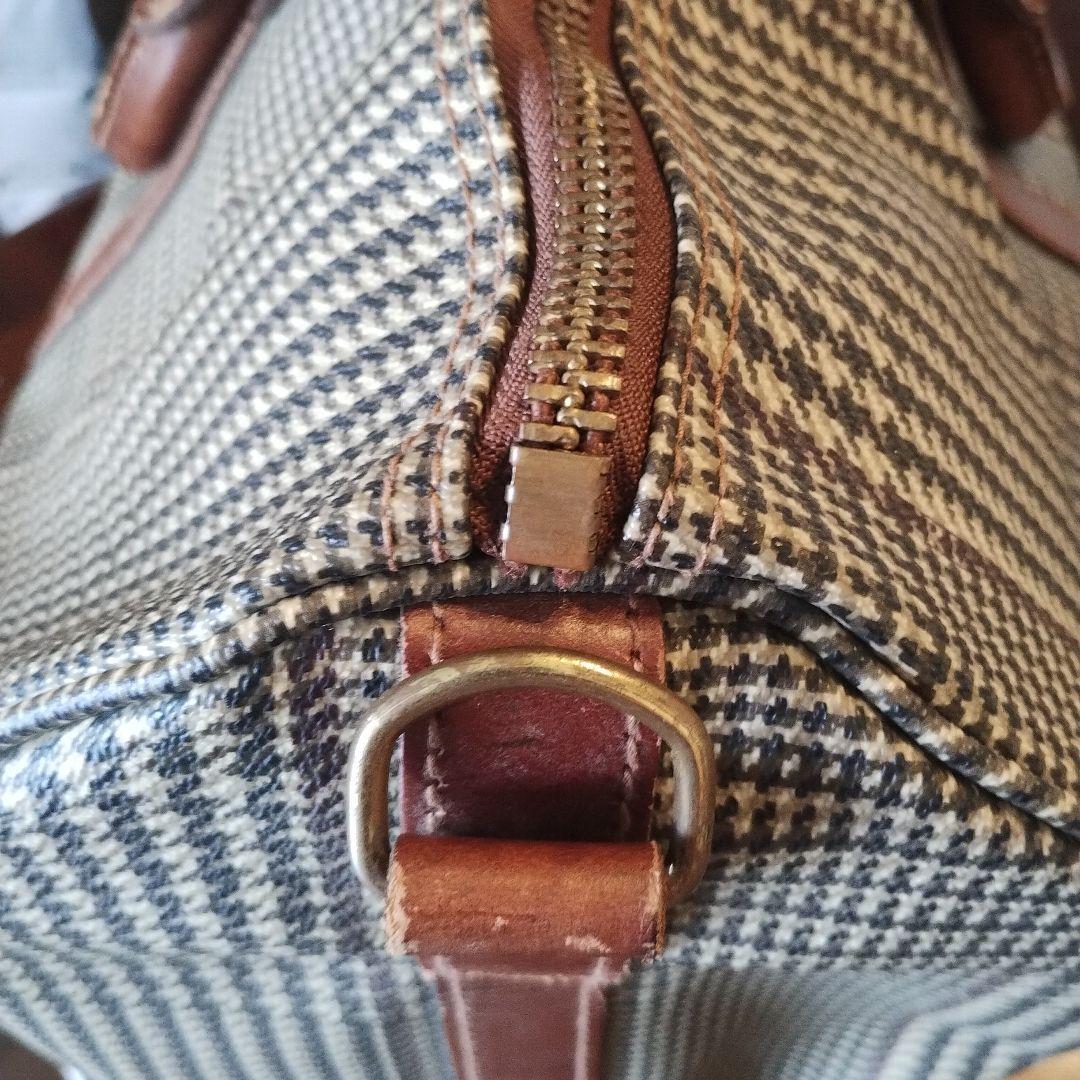 Polo Ralph Lauren チェック柄ボストンバッグ　ビンテージ