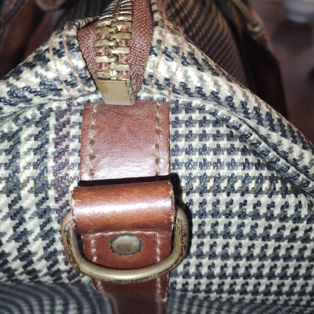 Polo Ralph Lauren チェック柄ボストンバッグ　ビンテージ