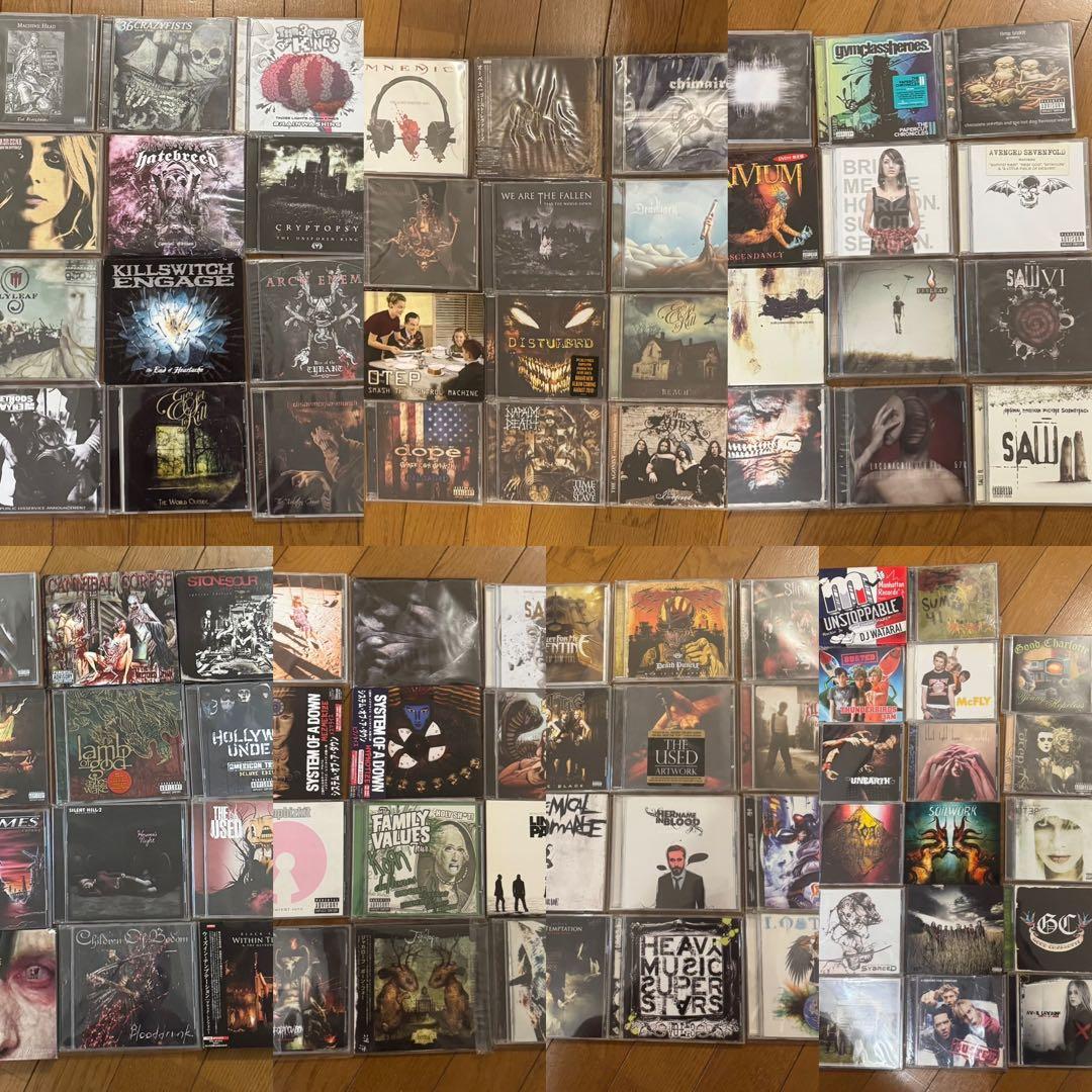 ハードロック、メタル 、パンクなどCD まとめ89枚