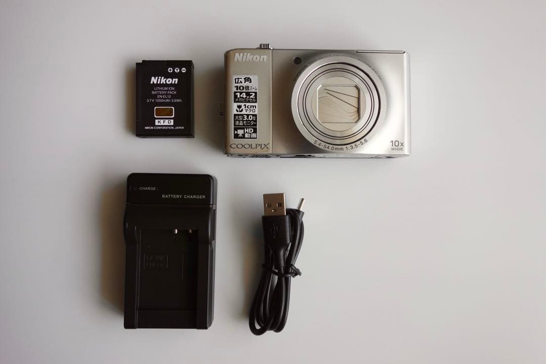 【Nikon】稼働COOLPIX S8000 コンデジ　オールドコンデジ