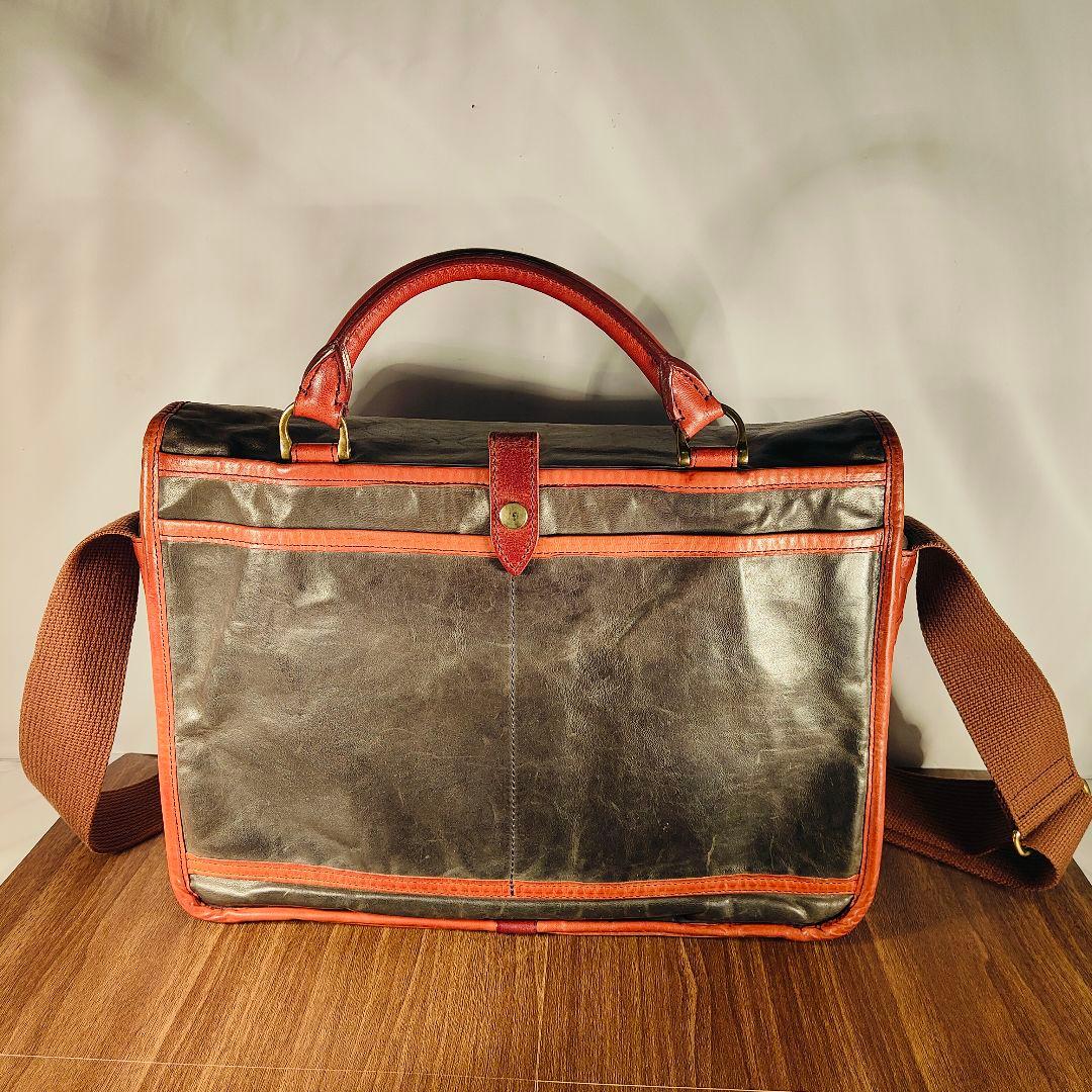 【極艶コードバン×ホースハイド】総馬革高級ビジネスバッグ　2way 日本製正規品