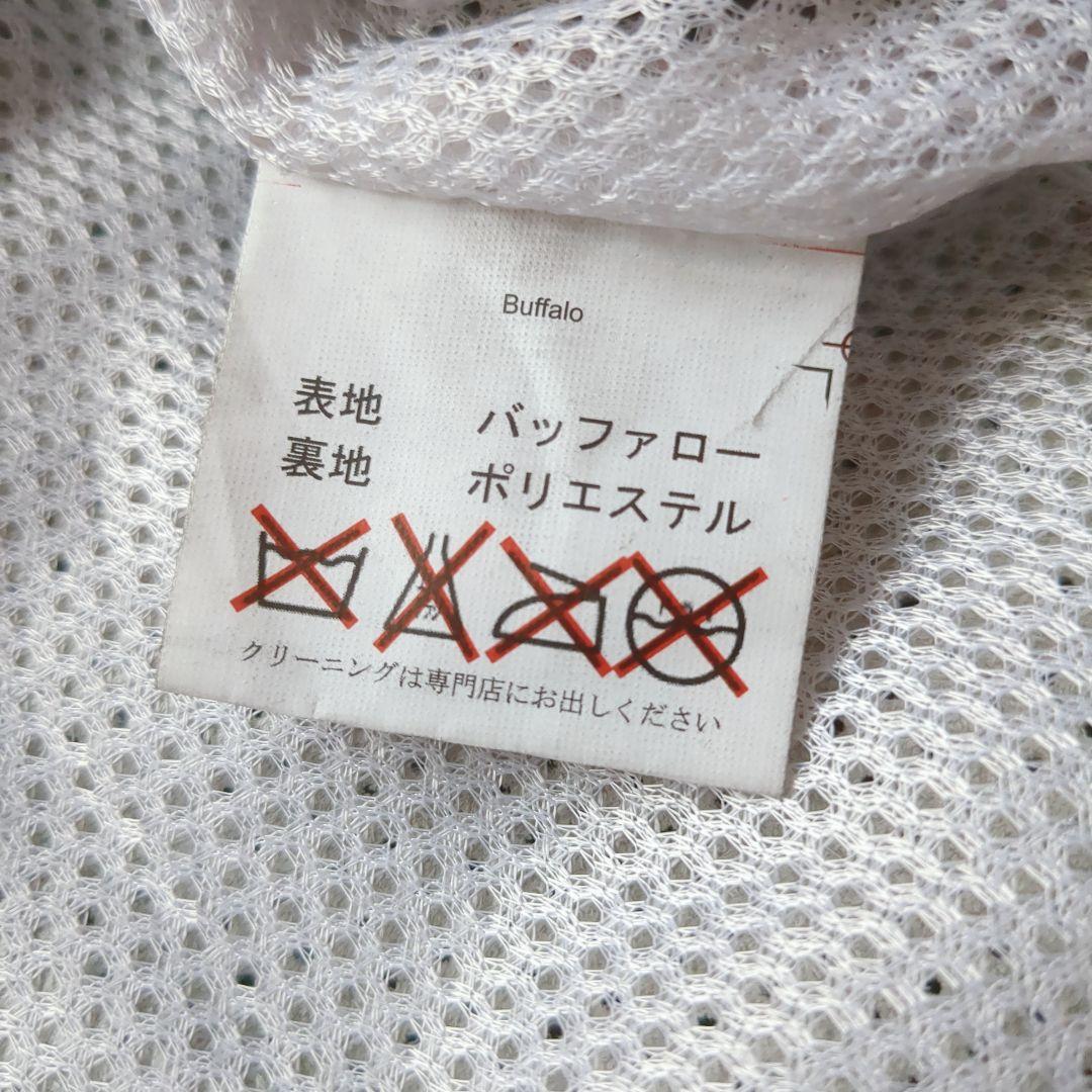 HORN WORKS パンチングレザー ライダースジャケット バッファロー XL