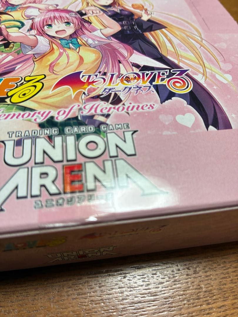 テープ付　新品未開封 To LOVEる UNION ARENA 1BOX