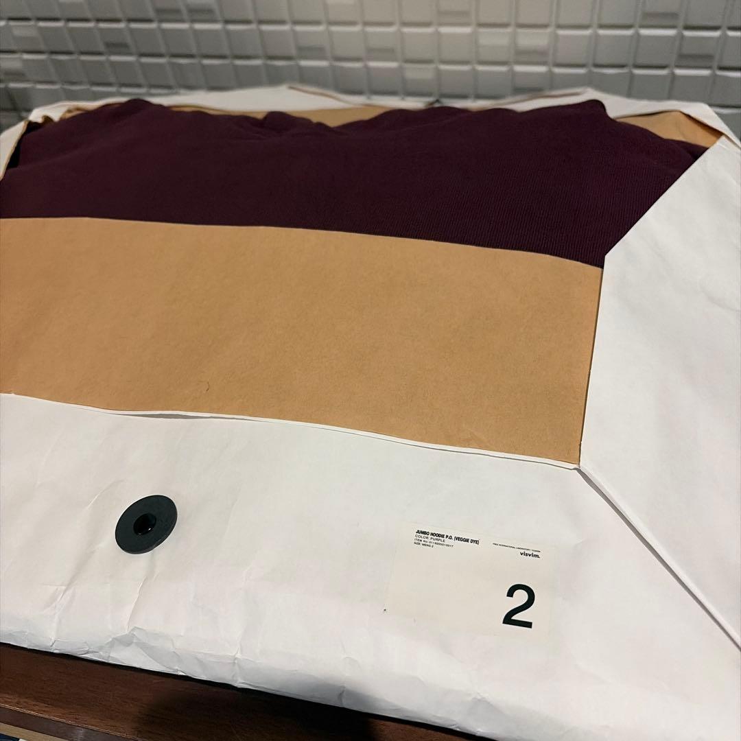 visvim ビズビム JUMBO HOODIE P.O. VEGGIE DYE