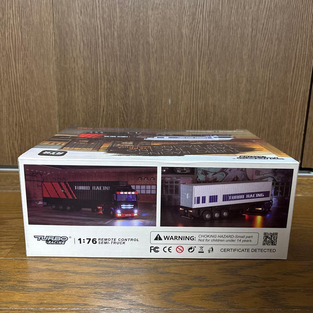 【新品未使用】turbo racing 1/76 c50 セミトレーラー