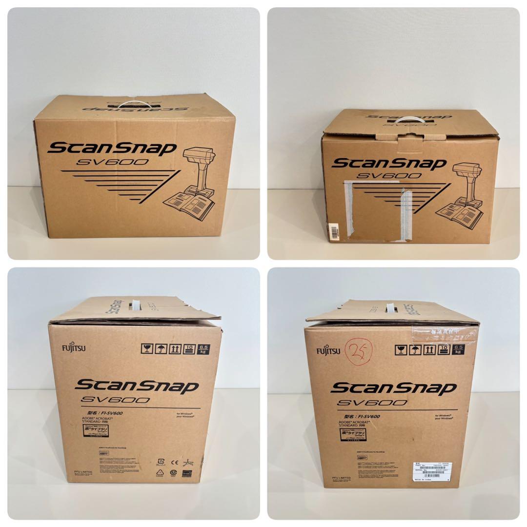 【ほぼ未使用】ScanSnap SV600 A3対応 置くだけスキャン 箱付