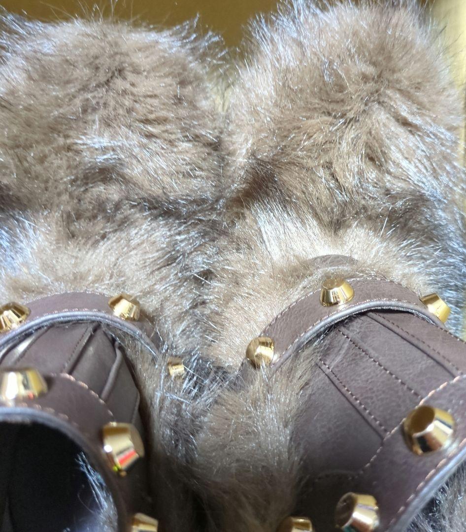 【Yello 】イエローファーFenrir Short Boots ブラウン∥M