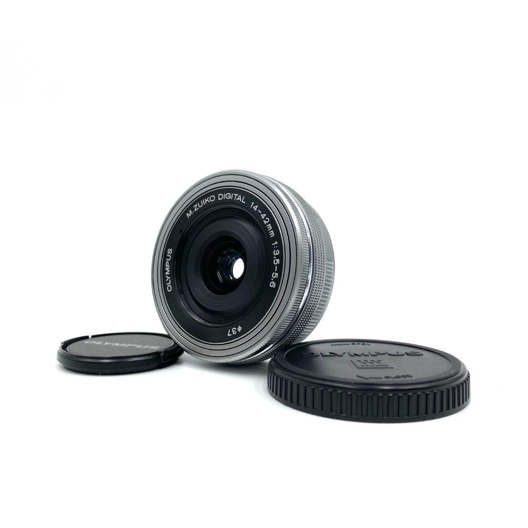 OLYMPUS 14-42mm F3.5-5.6 EZ ED パンケーキレンズ
