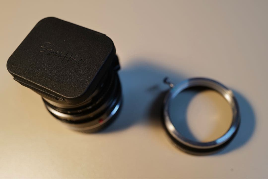 【美品】MINOLTA M-ROKKOR 40mmF2（平行カム） 【おまけ付】