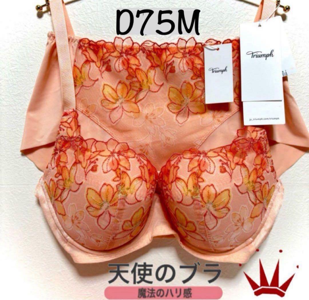 D75L 天使のブラ スリムライン582 ブラ＆ショーツ Green