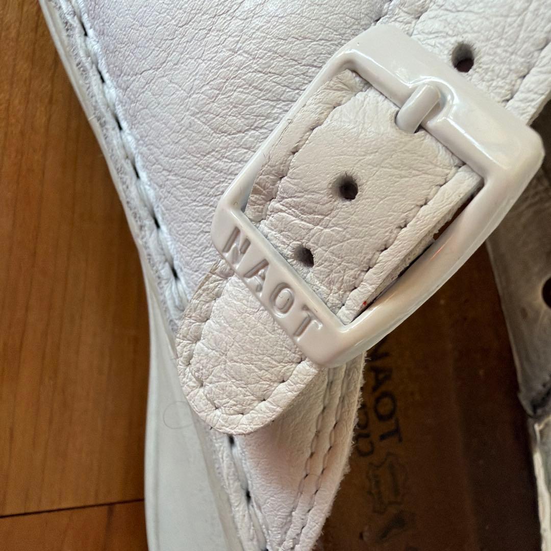 NAOT⭐️IRIS⭐️サイズ41⭐️ホワイト⭐️２０２５年１１月くらいに購入しました