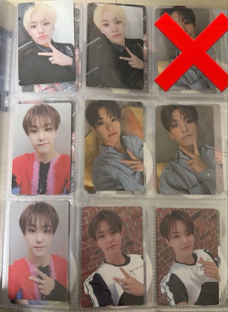 SEVENTEEN ホシ トレカ シール コンプセット　anode