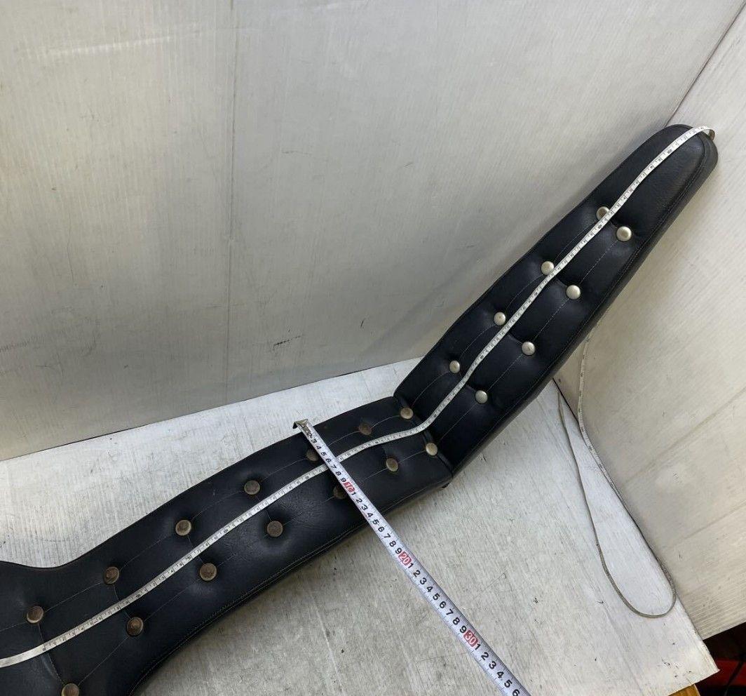 希少イージーライダース製キング&クイーンシートハーレーショベルチョッパーリジット