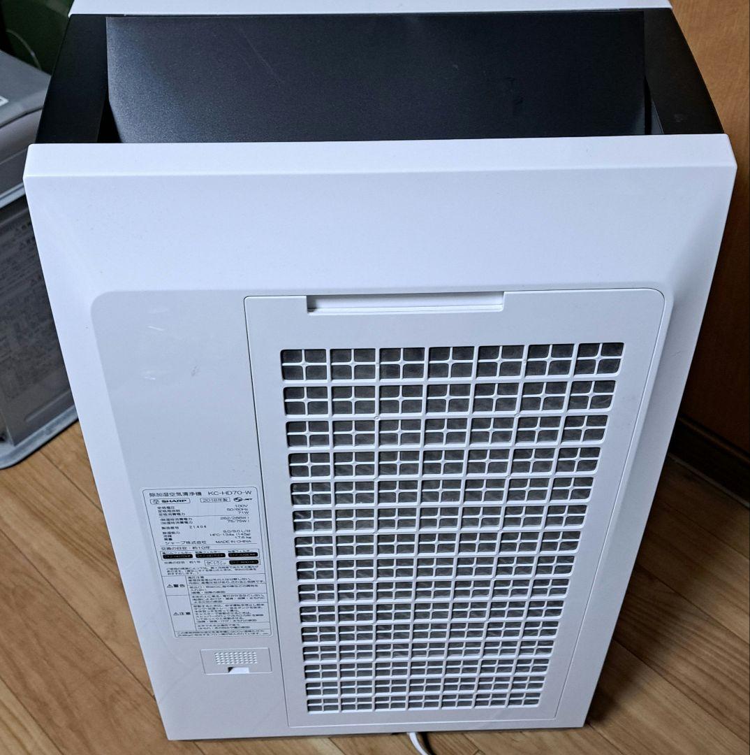 SHARP 空気清浄機 除湿器 KC-HD70