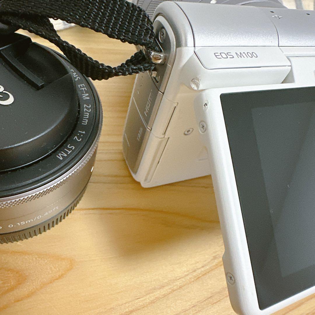 ハチハチさん専用Canon EOS M100 ミラーレス一眼 本体とレンズセット
