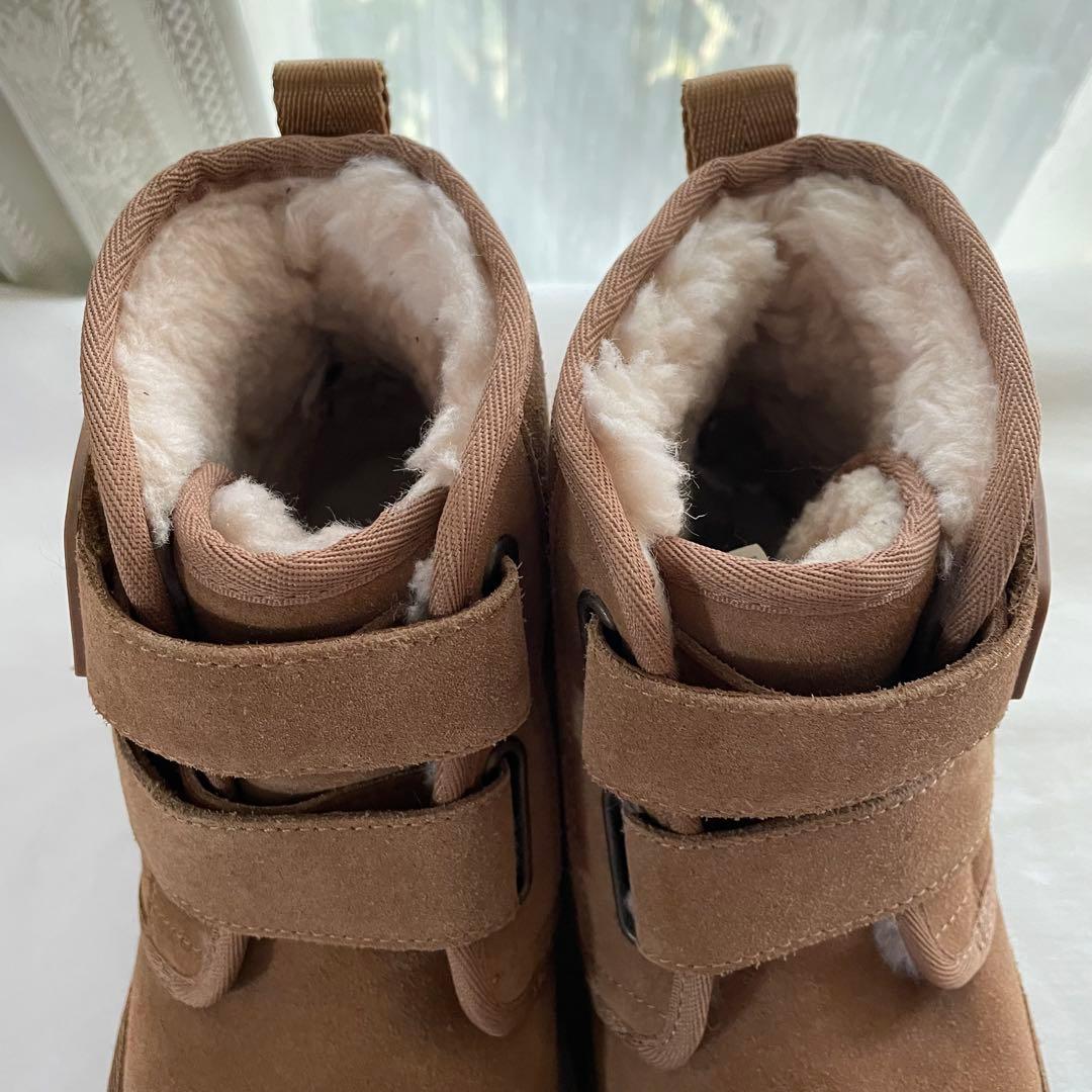 美品 UGG アグ　厚底ブーツ　アグ ニューメル プラットフォーム 8サイズ