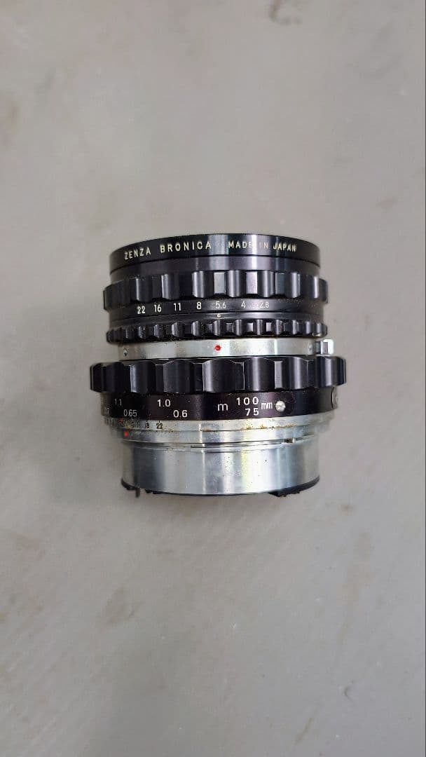 ZENZA BRONICA S2 ブラック 6×6 中判カメラ ジャンク品