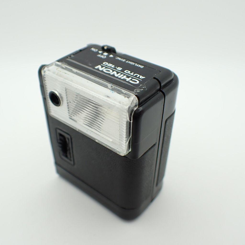 【動作確認済】CHINON Bellami 新品電池付き ストロボは動作✕