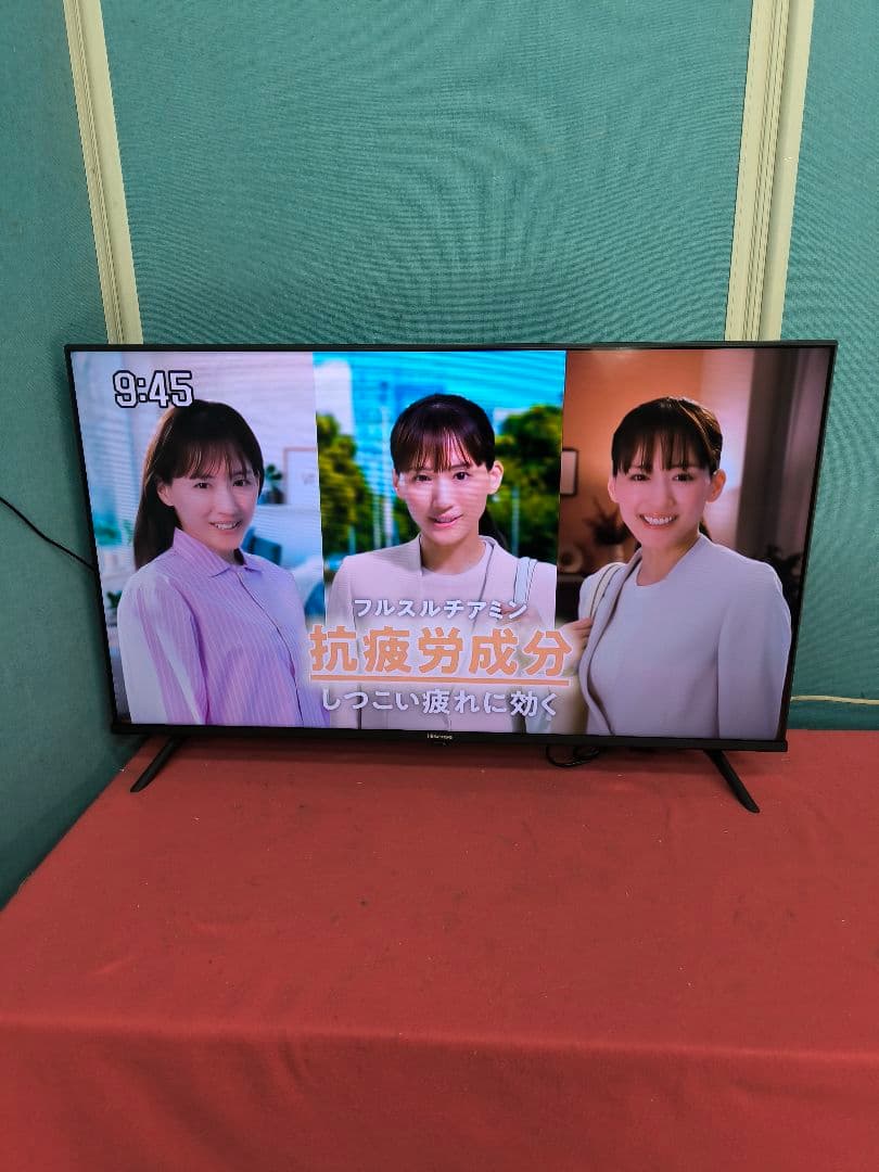 2025年製ハイセンス 40V型液晶テレビ　VOD対応 40A4N ネット動画