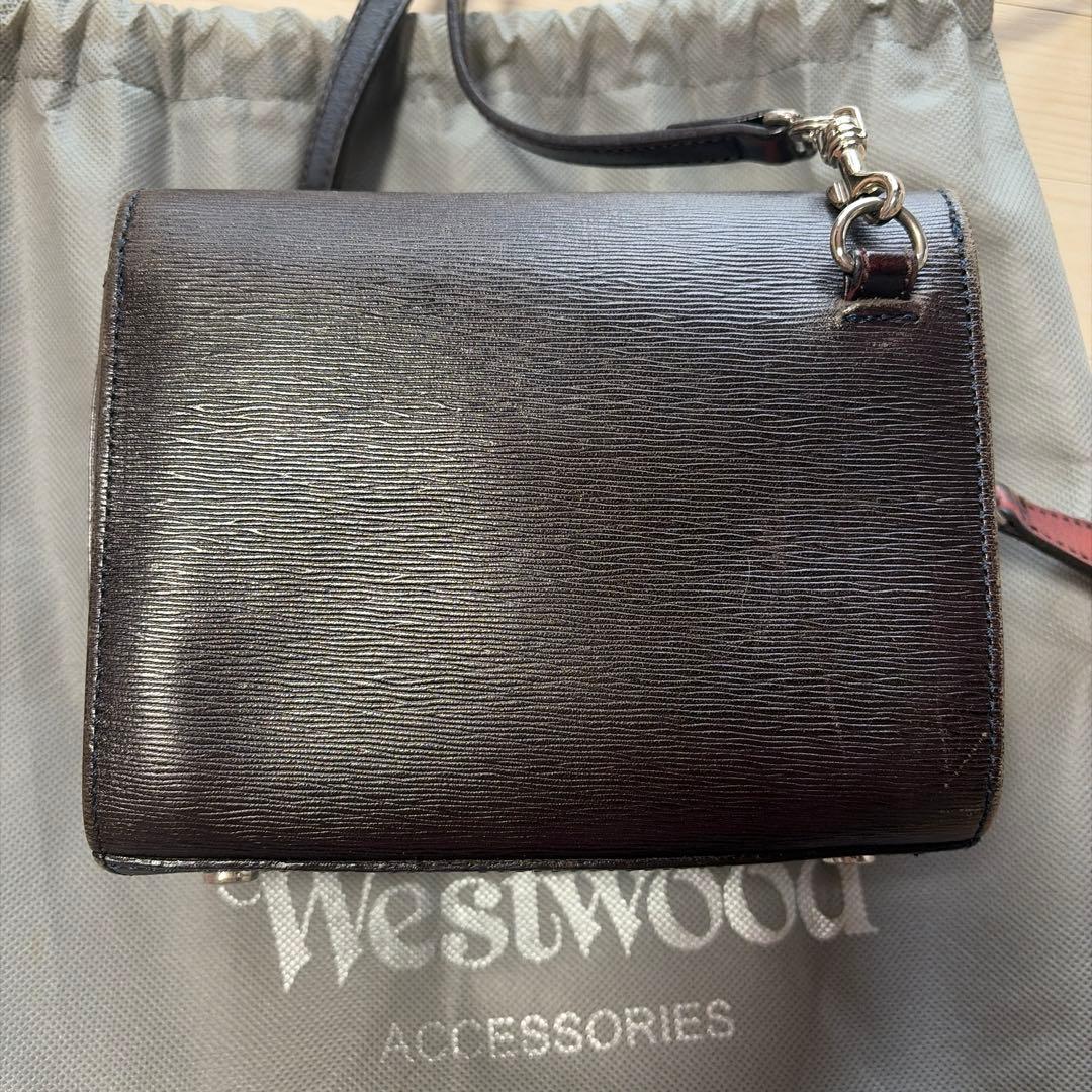 Vivienne Westwood レザー ショルダーバッグ カメラバッグ