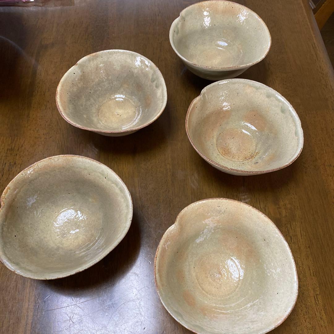 伊賀焼　土楽　福森雅武　5客