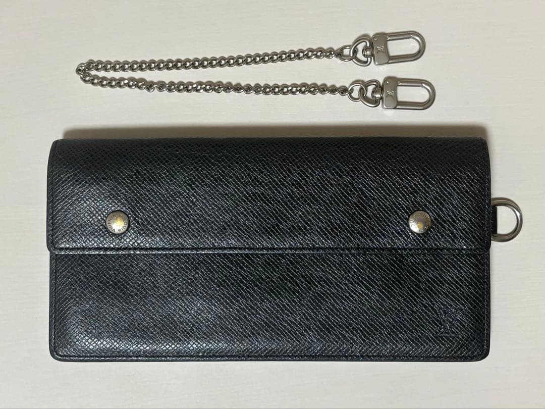 ルイヴィトン　タイガ　ポルトフォイユ　アコルディオン　長財布　正規品