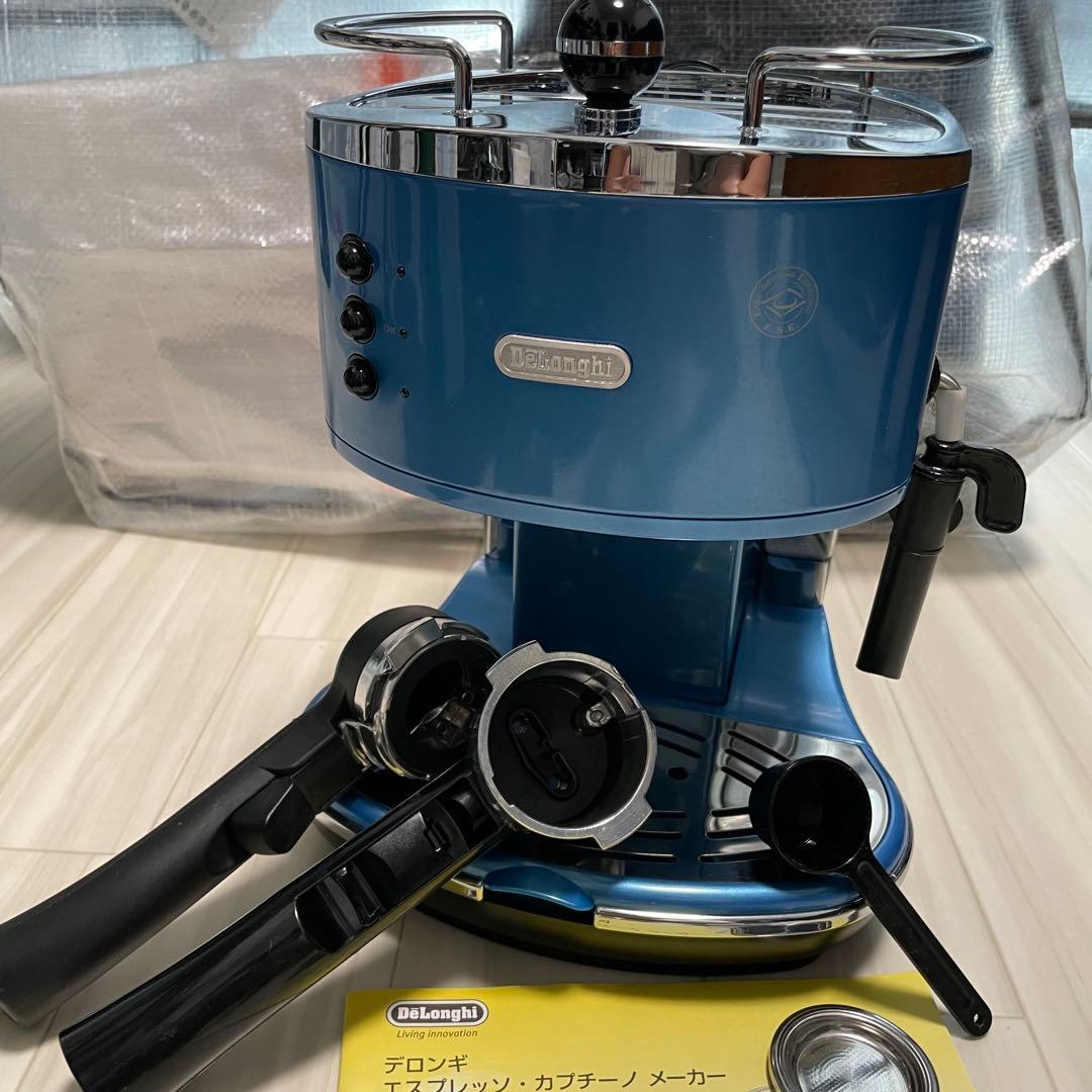 美品 デロンギ エスプレッソ・カプチーノメーカー ECO310B アイコナ