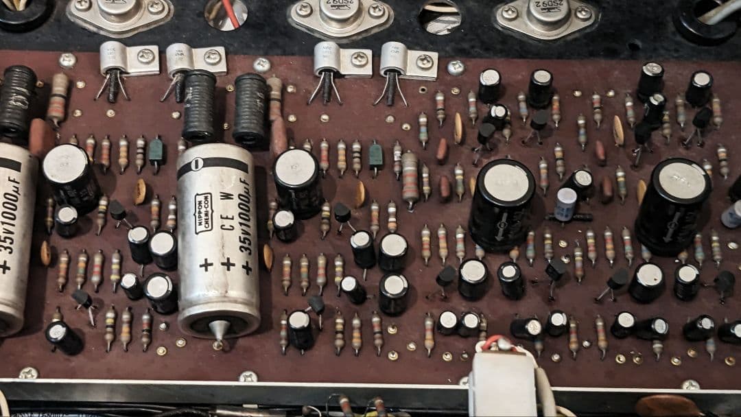 Luxman SQ-707 プリメインアンプ整備済