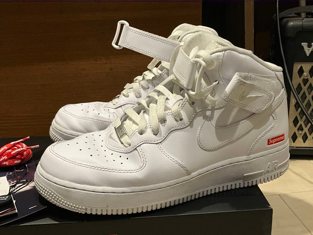 Supreme NIKE エアフォース1 mid 26.5cm