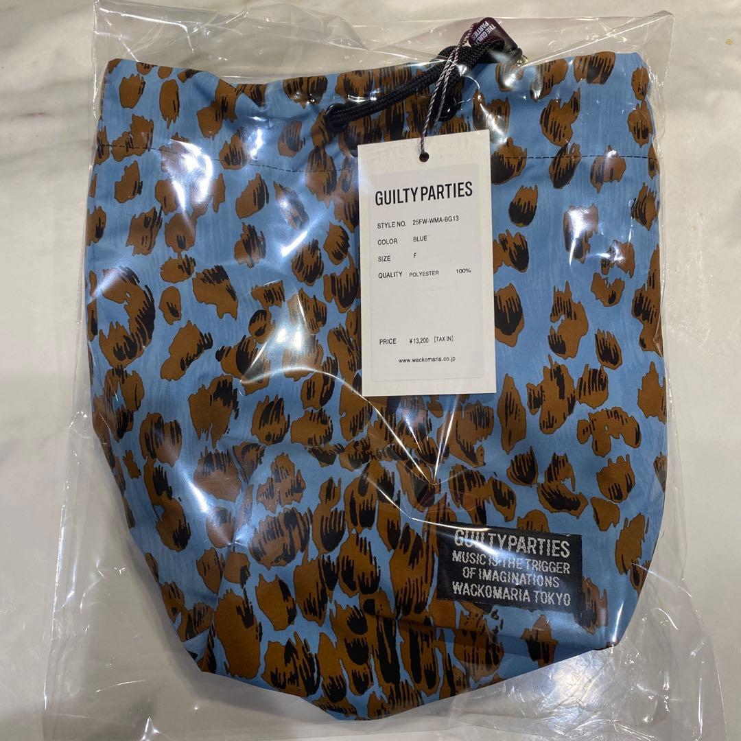 2025FW ワコマリア　LEOPARD POUCH レオパード　巾着　ポーチ