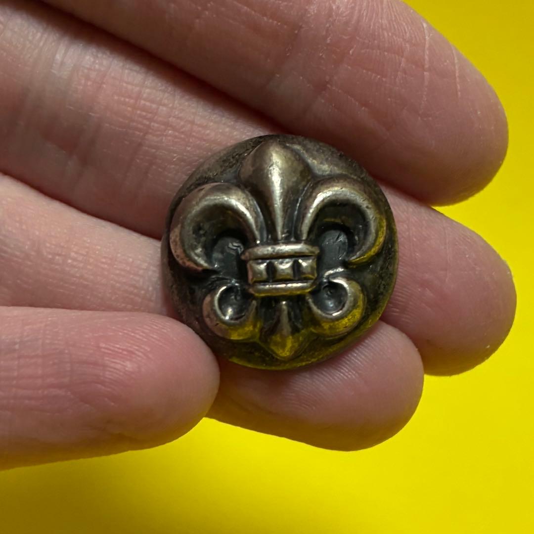 Chrome Hearts コンチョ ボタン ヘアゴム 初期刻印