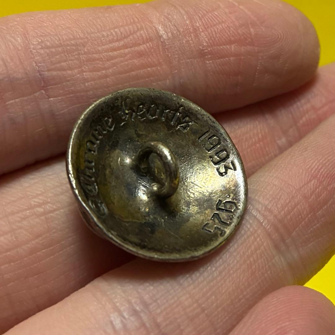 Chrome Hearts コンチョ ボタン ヘアゴム 初期刻印