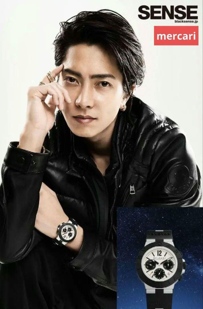 【超美品】BVLGARI AC38TA クロノグラフ 山下智久さん着用（旧版）