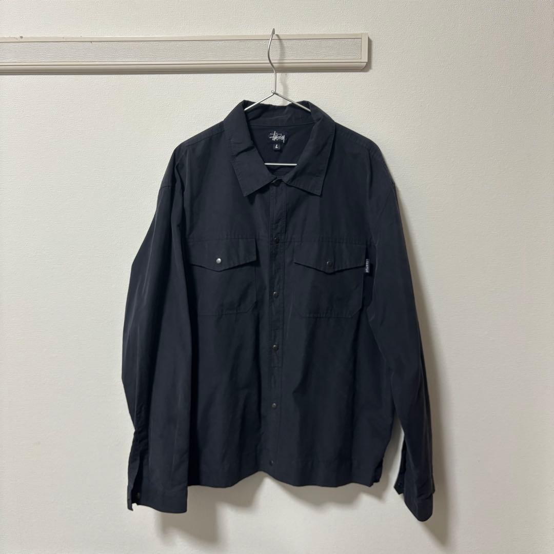 old Stussy 長袖シャツ L シャツジャケット　90s 00s