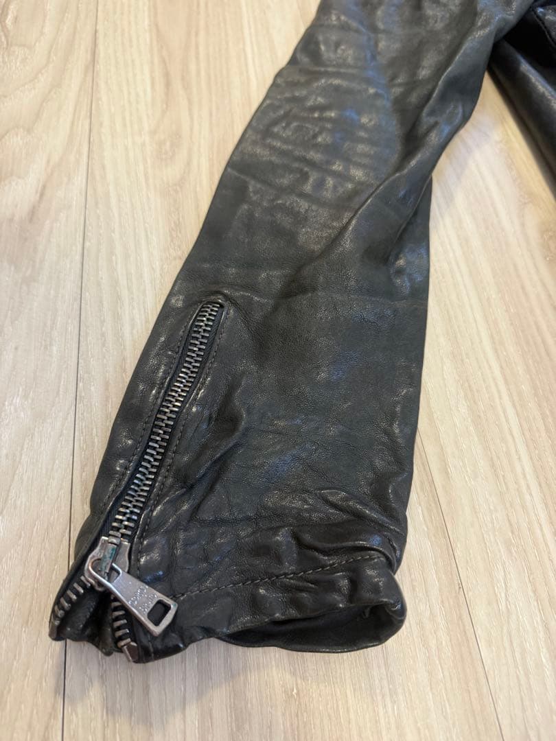 ジョルジオブラッド　ブラックレザージャケット