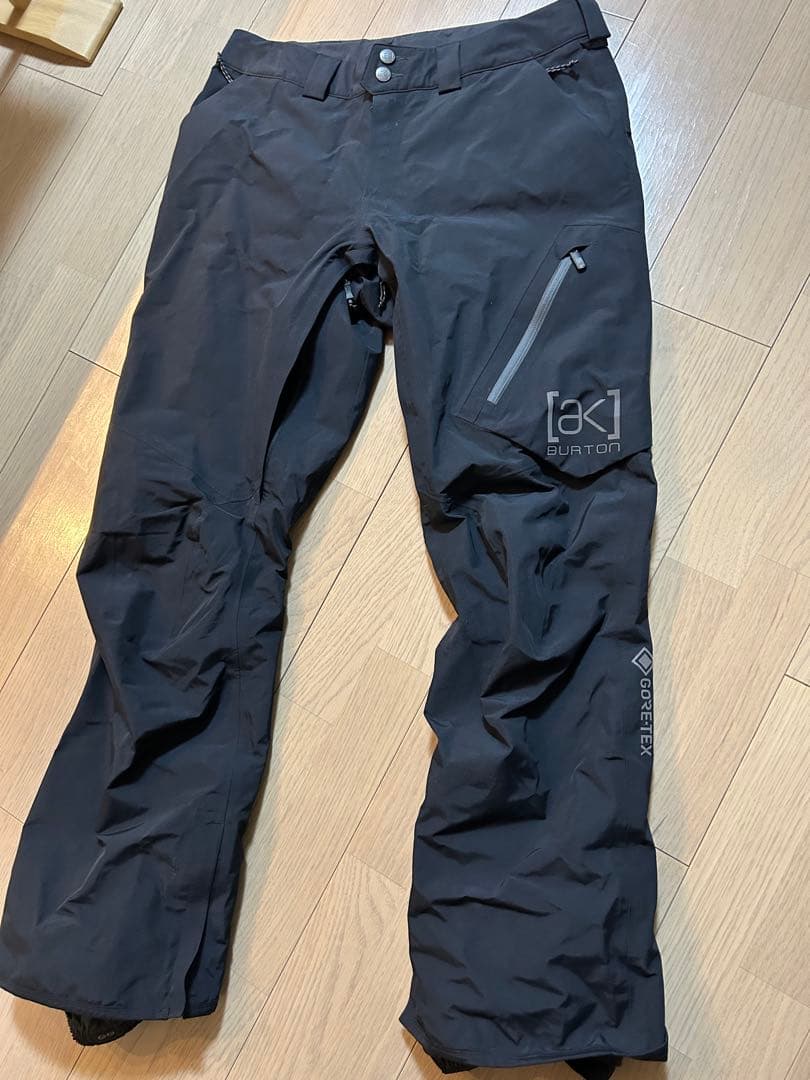 美品 BURTON [ak] M パンツ　バートン　ジャケット　黒　ブラック
