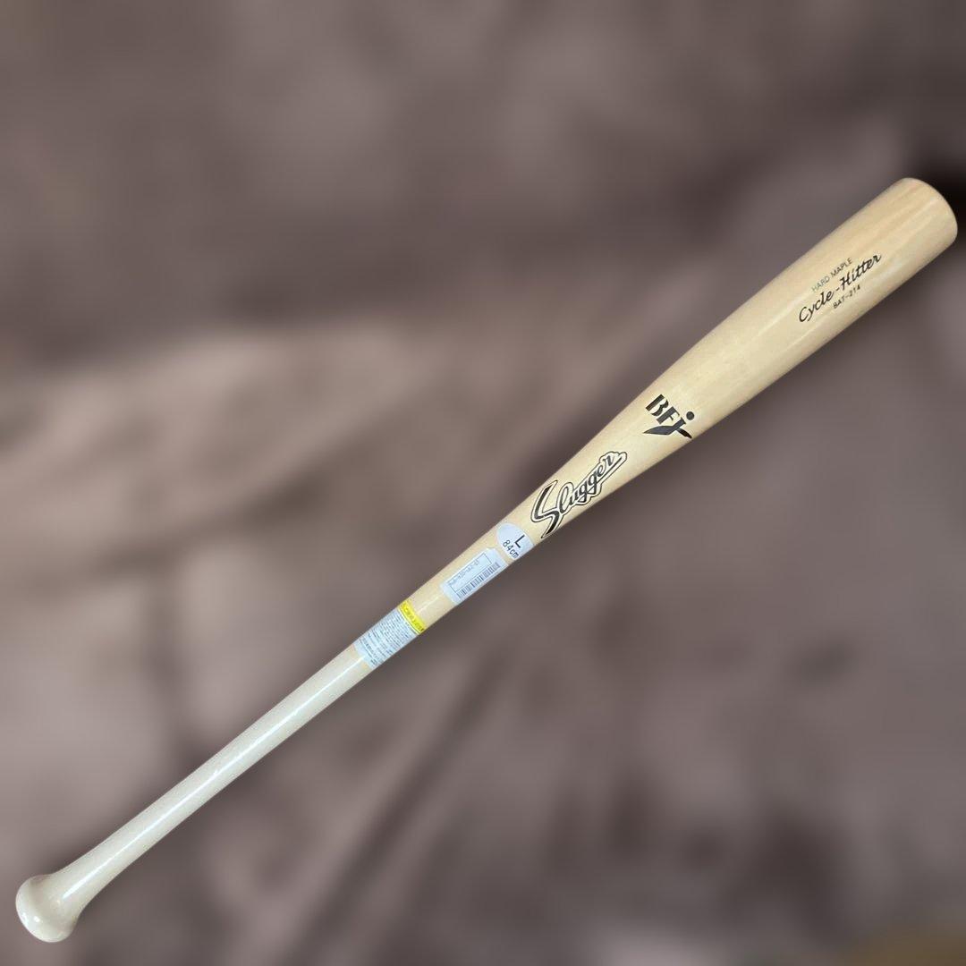 新品未使用　久保田スラッガー 硬式木製バット プロモデル BFJマーク入り