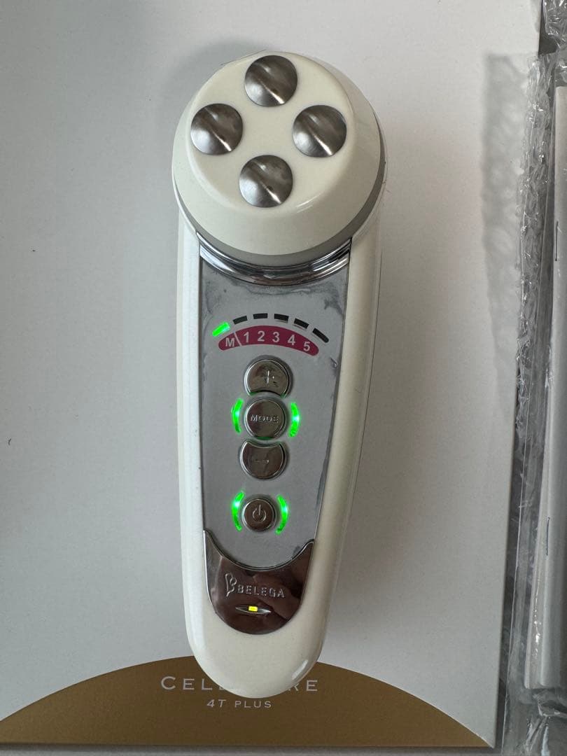 ベレガ　セルキュア　4Tプラス　美顔器　専用コットンおまけ付き