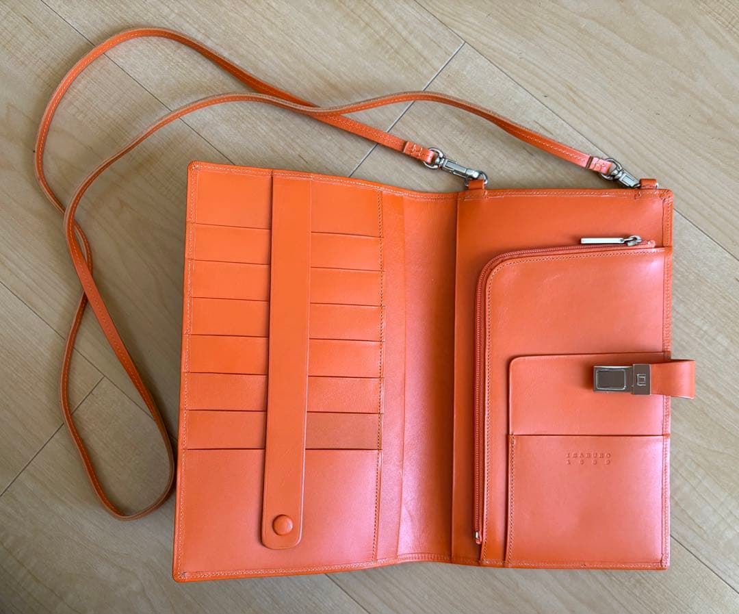 【新品未使用・希少】ISABURO 1889 本革多機能手帳＆ペンケース