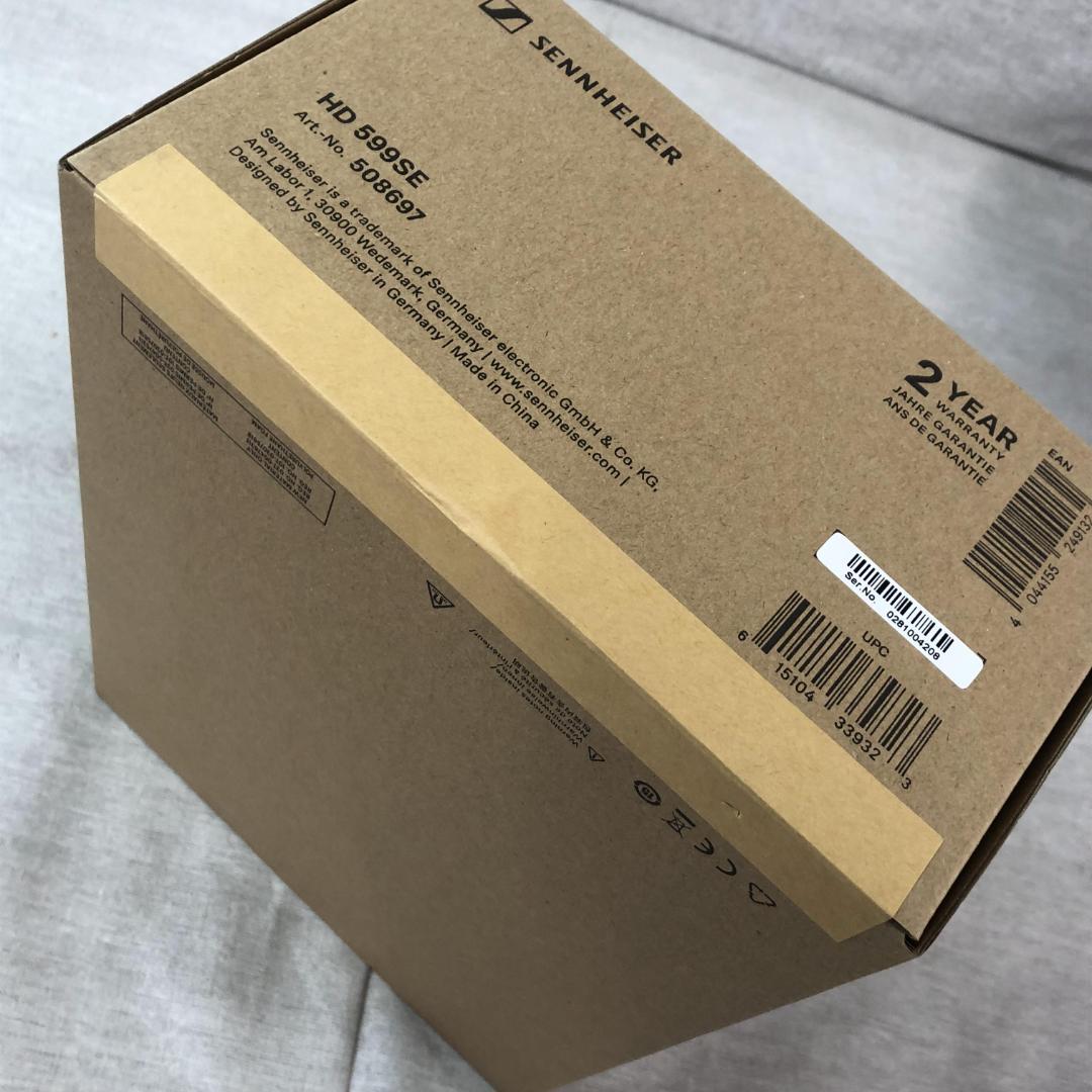 未開封品　ゼンハイザーヘッドホン 有線 HD 599 SE オープン型