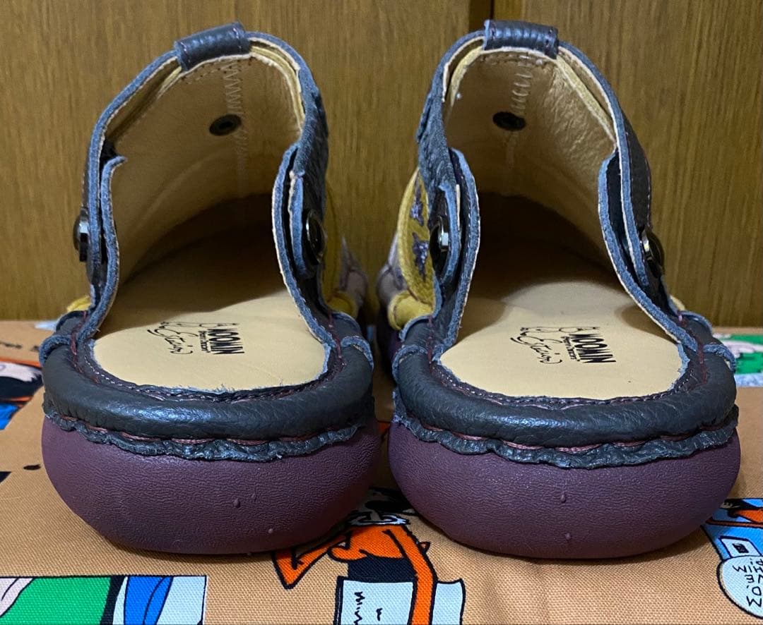 未使用　エスタシオン×ムーミン　2wayサボサンダル