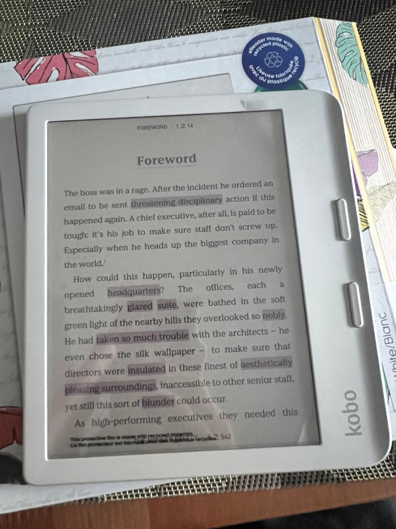 Kobo Libra Colour 7インチ 32G N428-KJ-WH-S