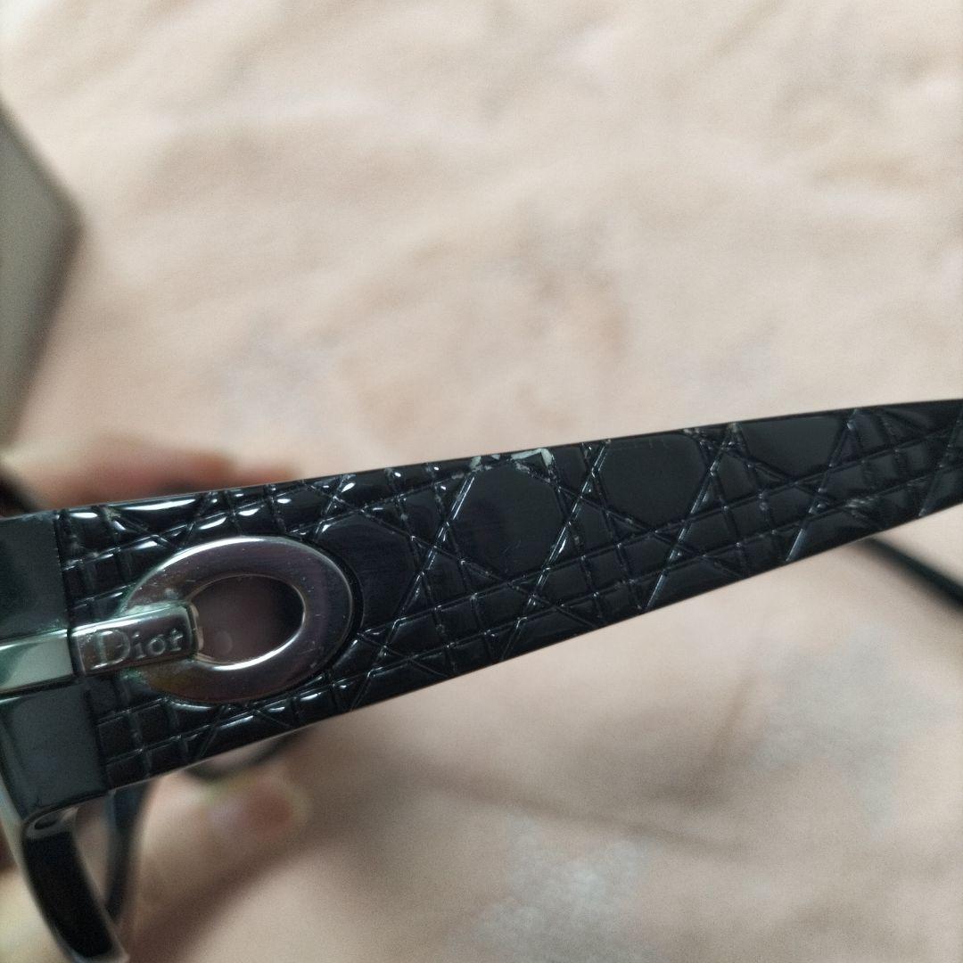 Dior　カナージュ　ブラック　キルティング　　　サングラス ディオール