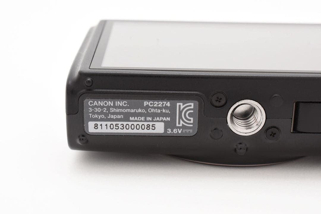 【美品】キヤノン CANON IXY650 black