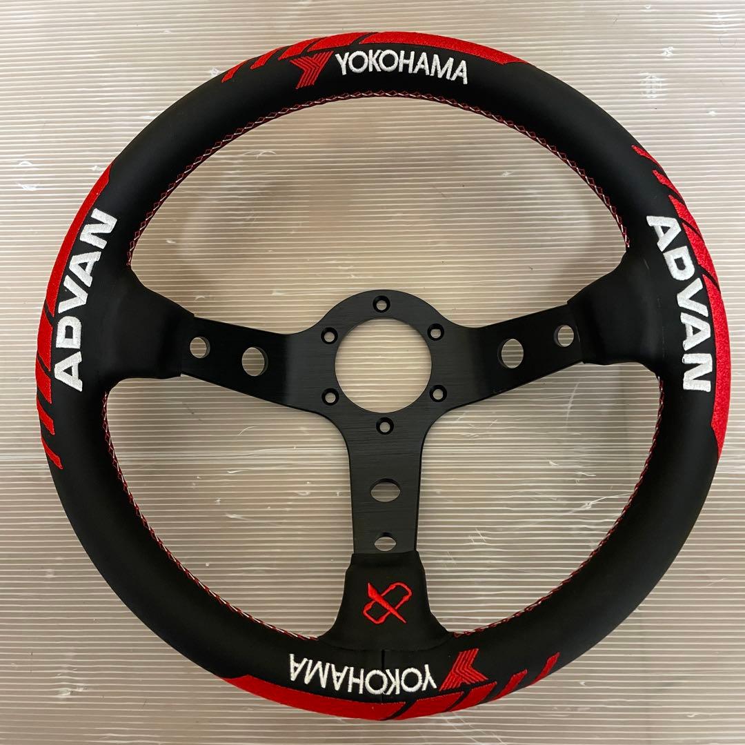 未使用品　VERTEX YOKOHAMA ADVAN ステアリングホイール