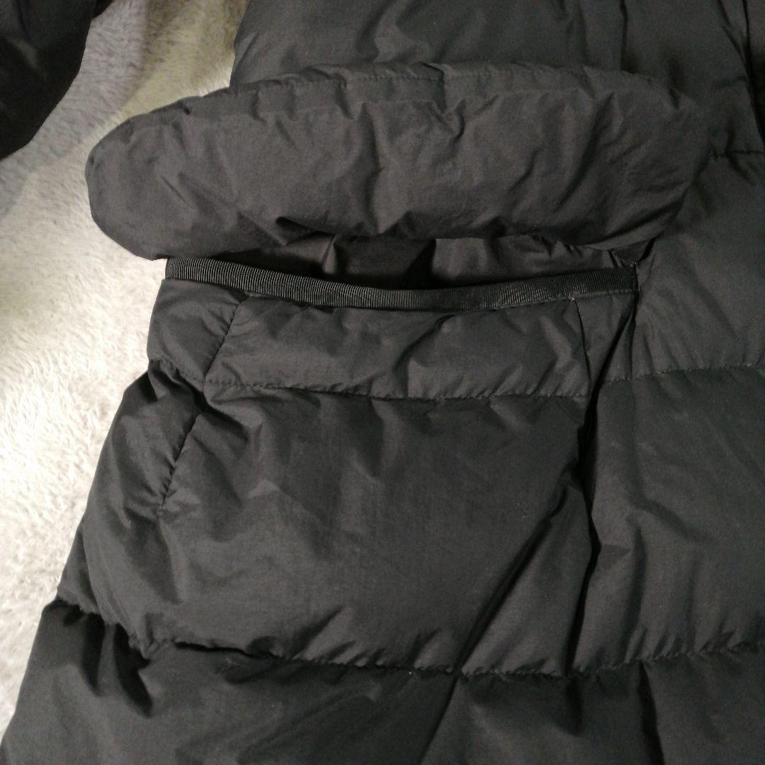 ユニクロ　プラスJ　ウルトラライトダウンフーデッドコート　ブラックXL
