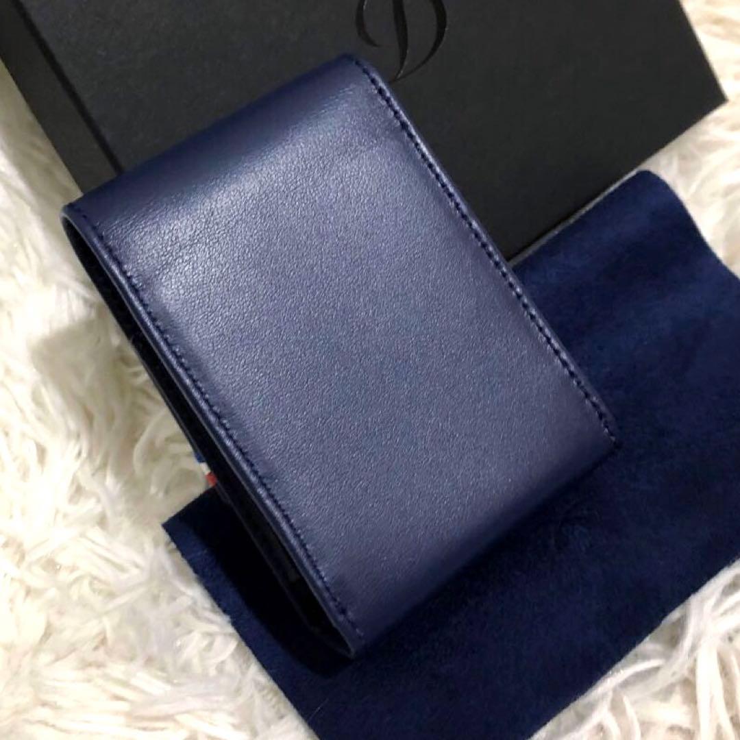 未使用✨エステーデュポン レザー シガーケース タバコケース